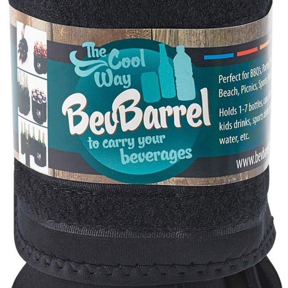 Holiday Bevbarrel Beer Coozie & holder Beverage container Compact heavy duty NEW - Picture 10 of 10